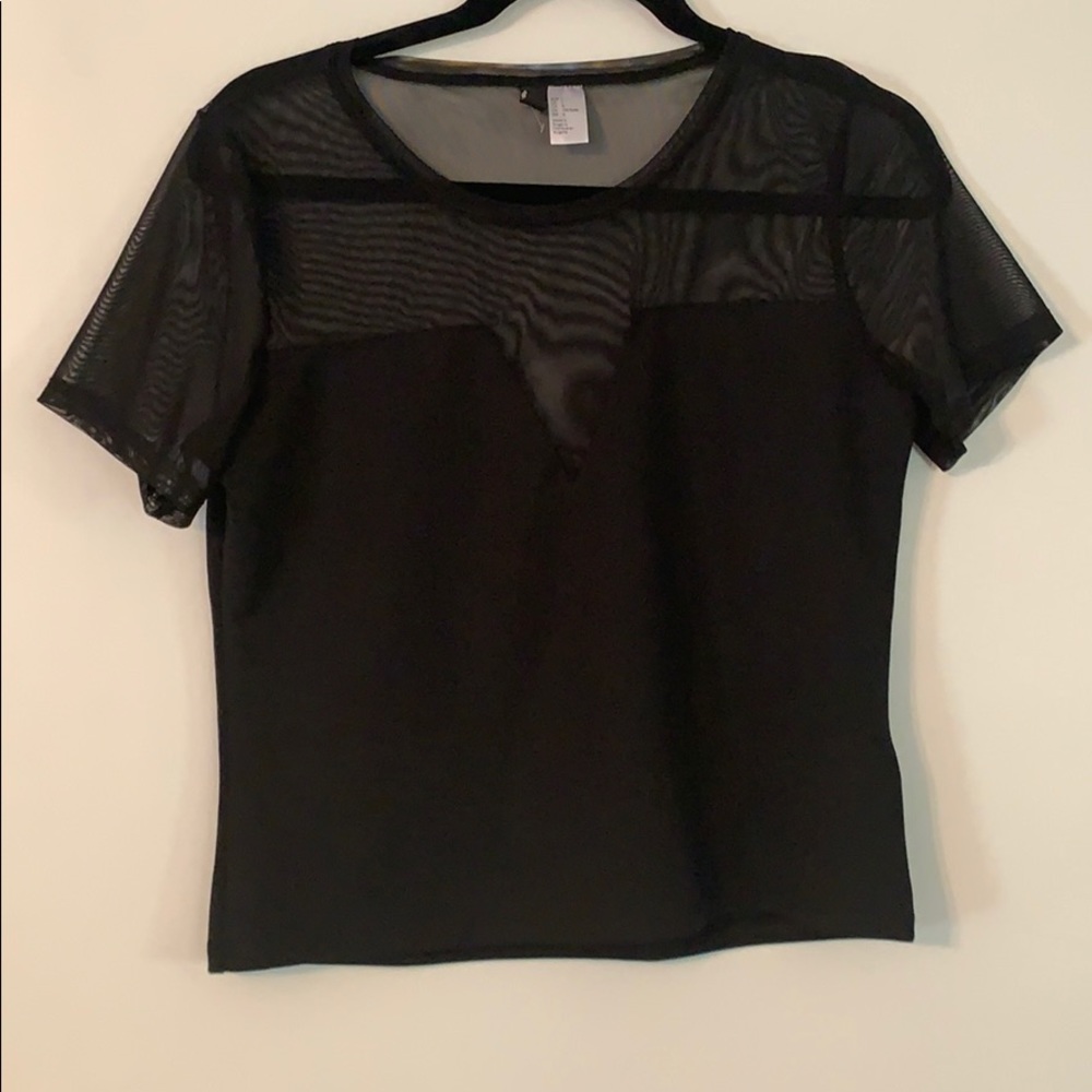 Black Crop Top